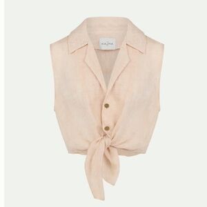 Le Kasha SANABO 10% Linen Top NWT XS/S